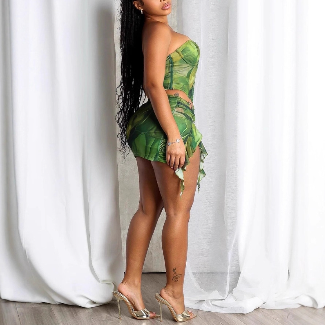 Bellatrix Cutout Bustier Tube Mini Dress