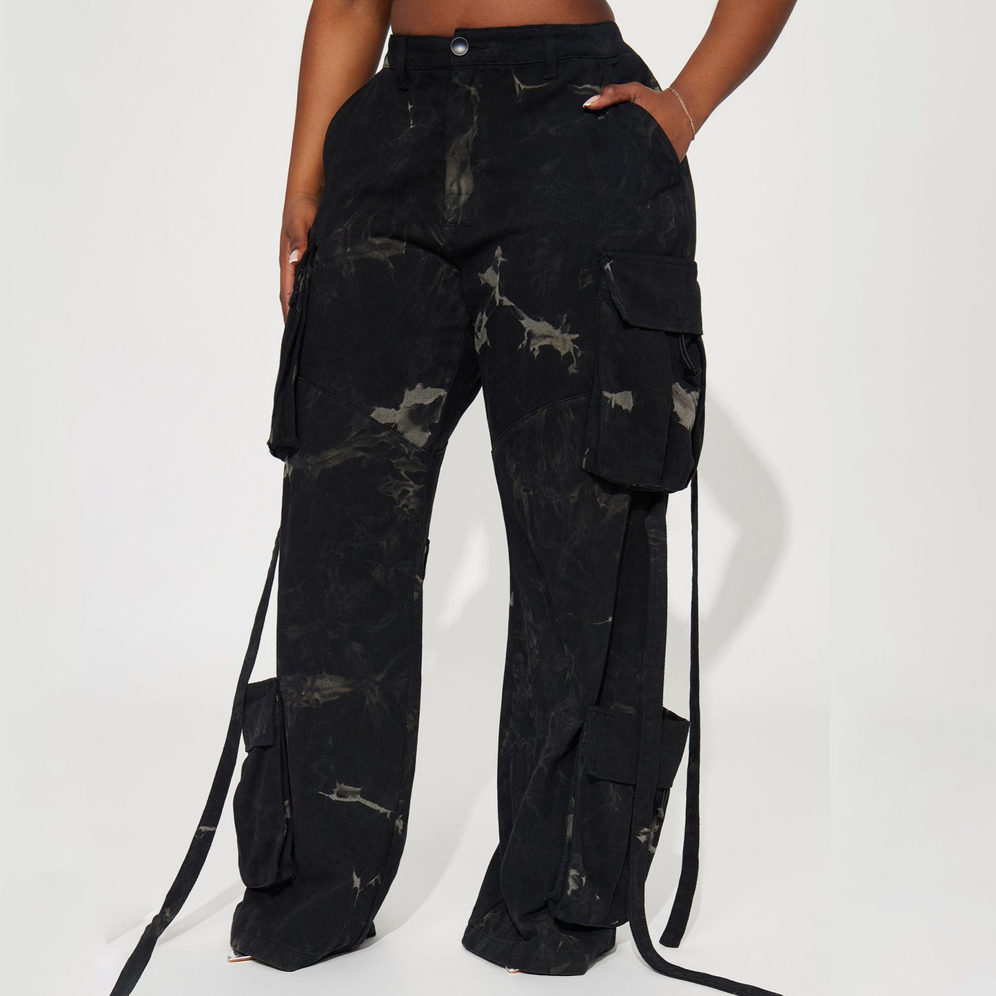 Camouflage Printed Pocket Work Pants