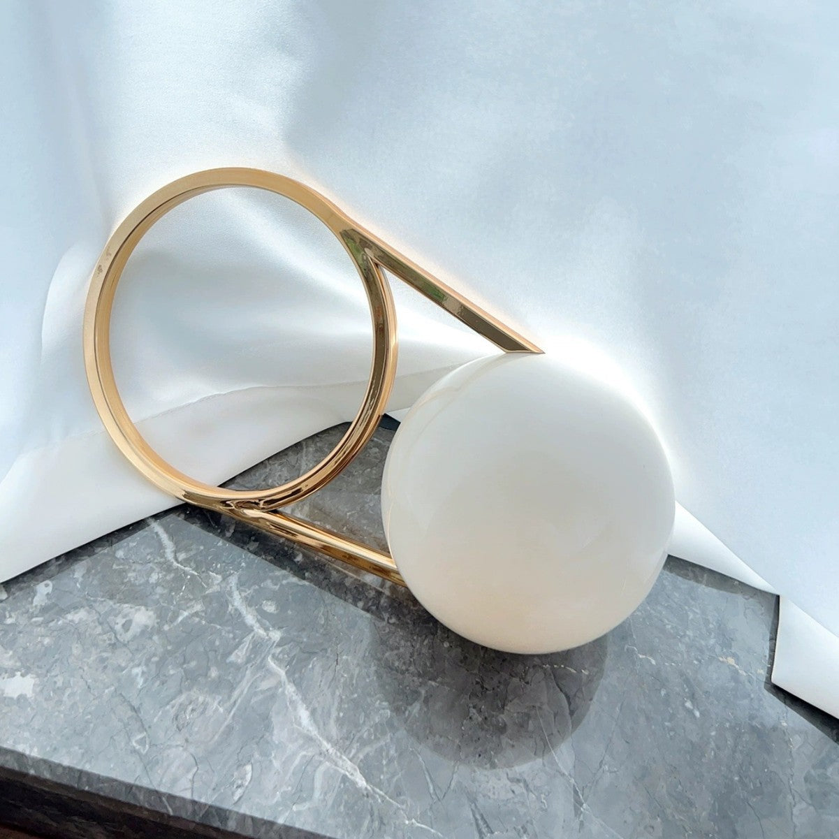 Giant Pearl Handbag