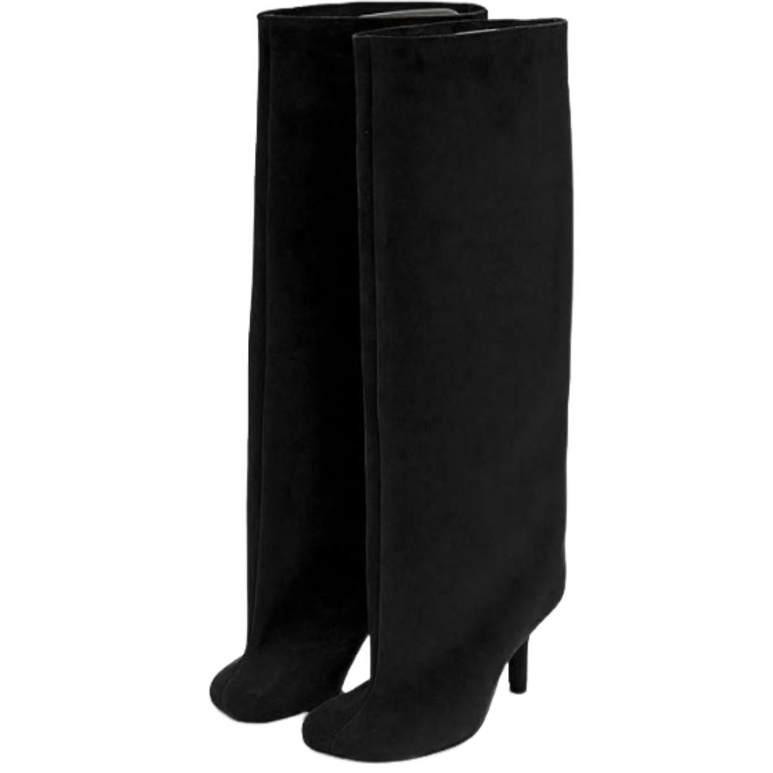 Suede High Heeled Boots