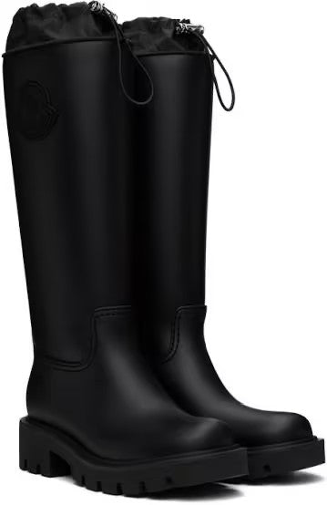 Black Leather Martin Boots
