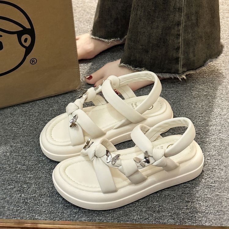 Thick Sole Loose Butterfly Sandals