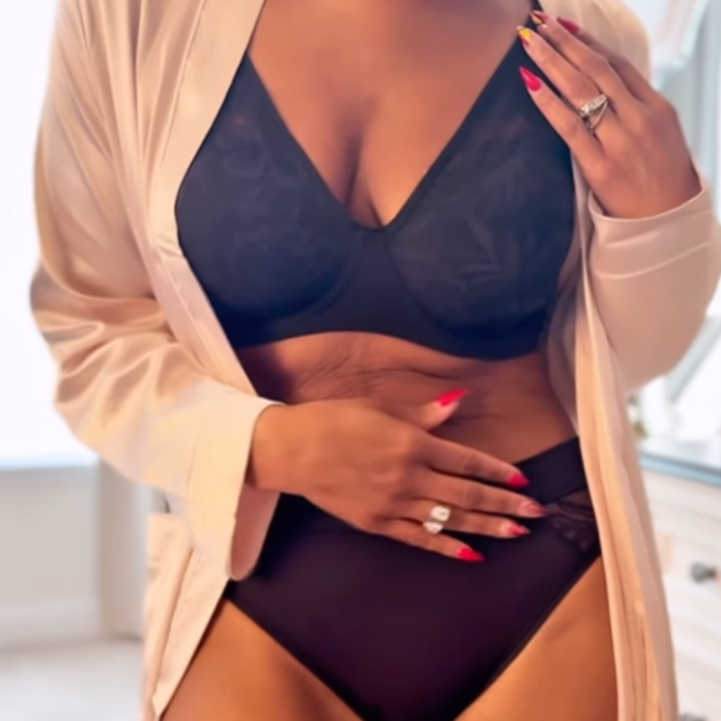 Floral Underwear Set