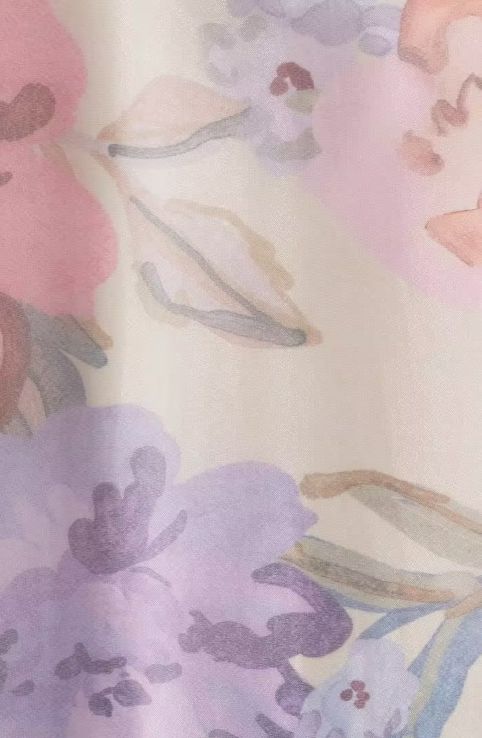 Floral-Print Halter Mini Dress