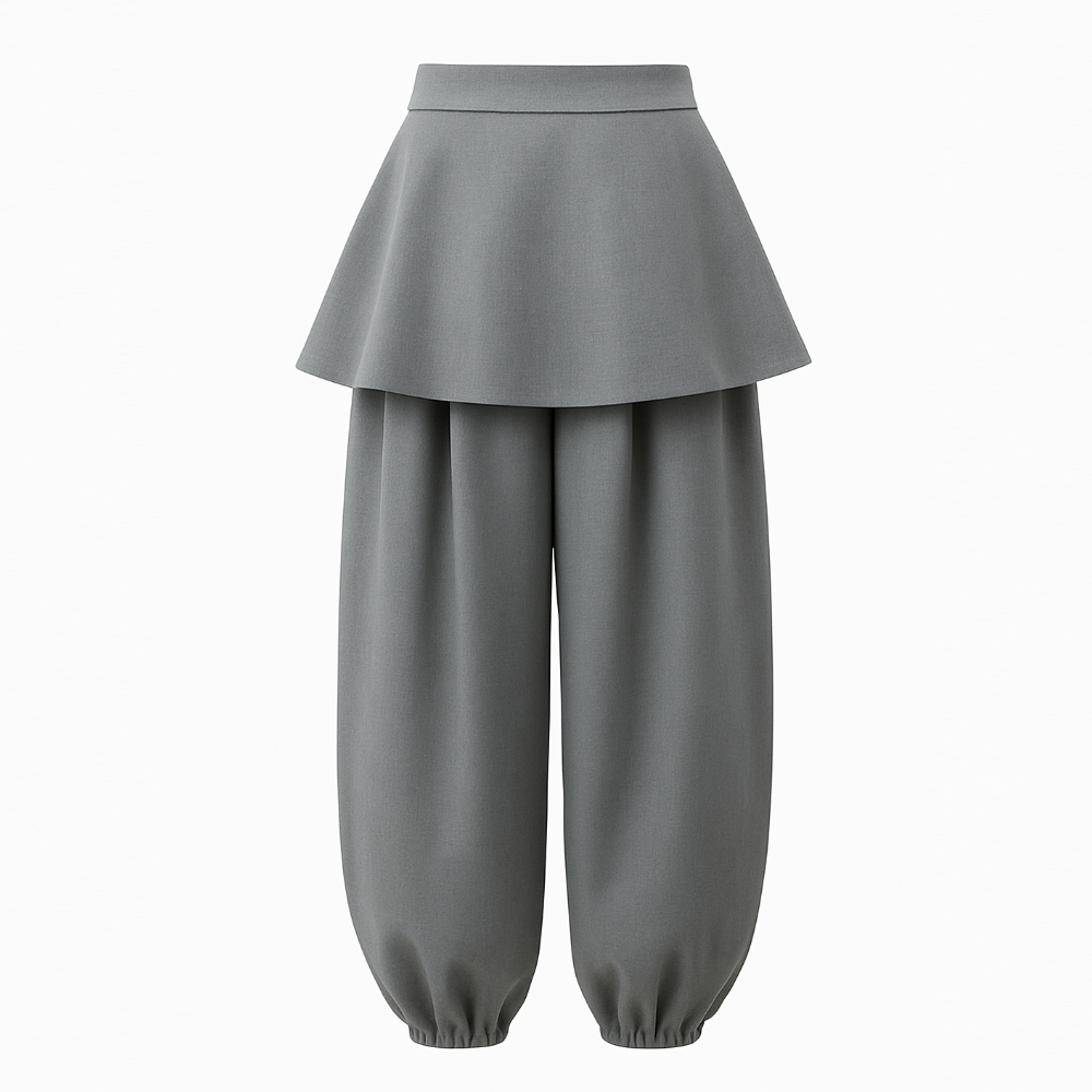Layered Bloom Pants