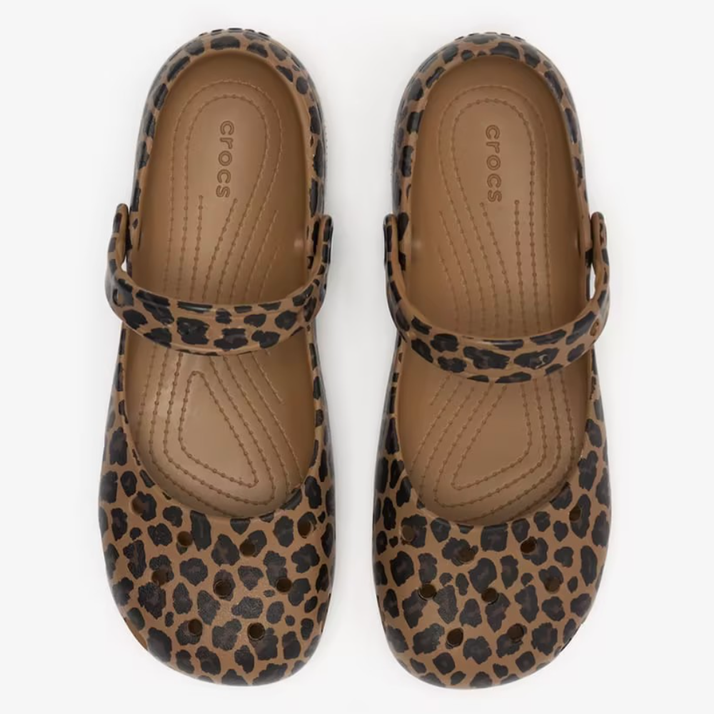 Leopard-print Ballet Flats