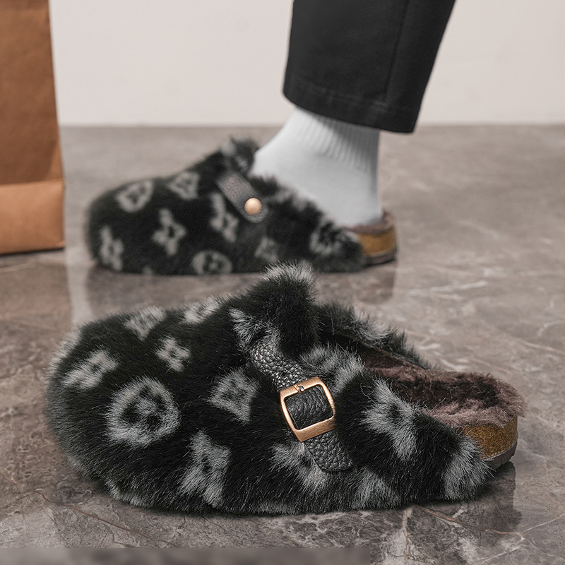 Fuzzy Birkenstock Slippers