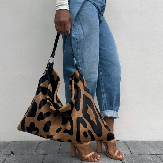 Leopard Print Shoulder Bag