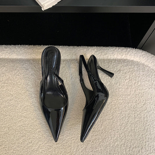 Pointed Toe Strappy High Heel