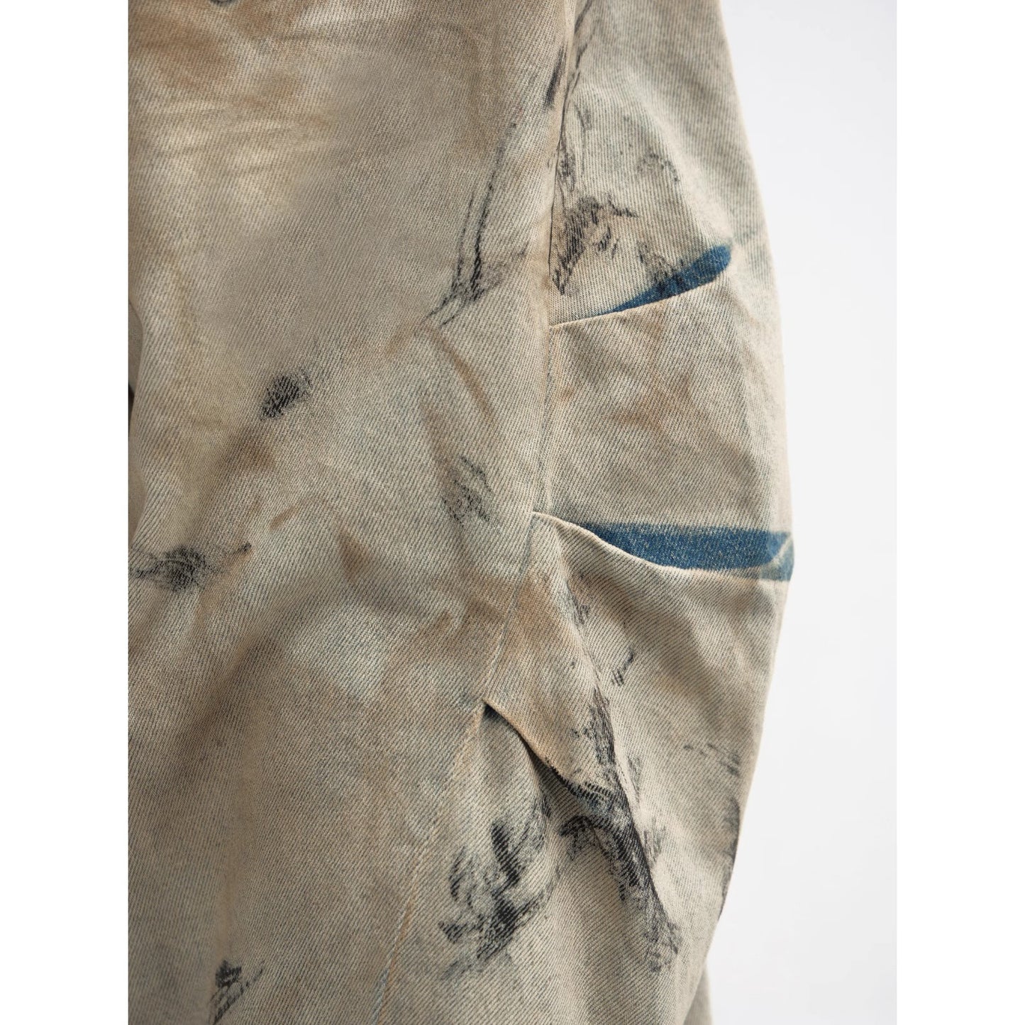 Washed Distressed Jeans