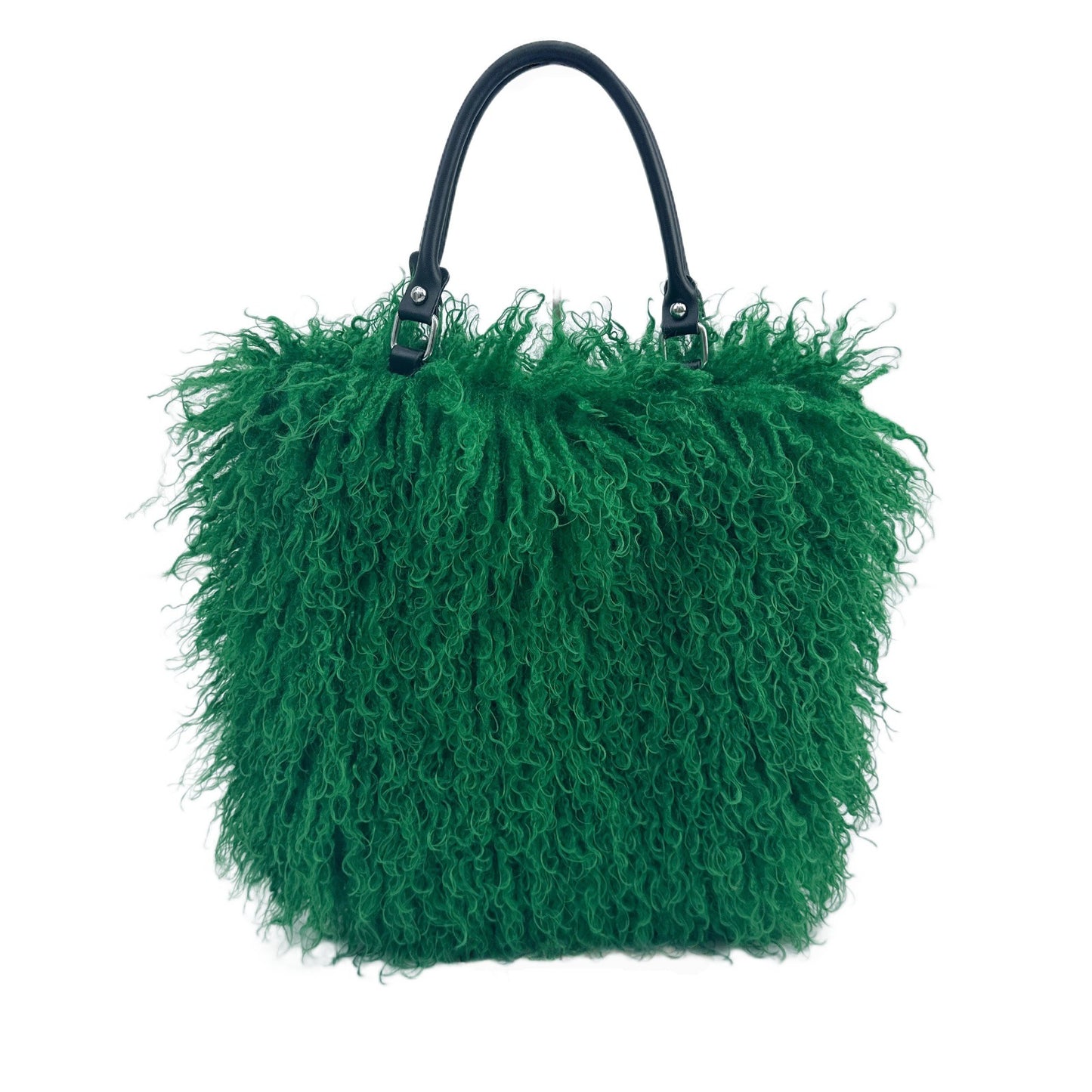Colorful Fur Handbag