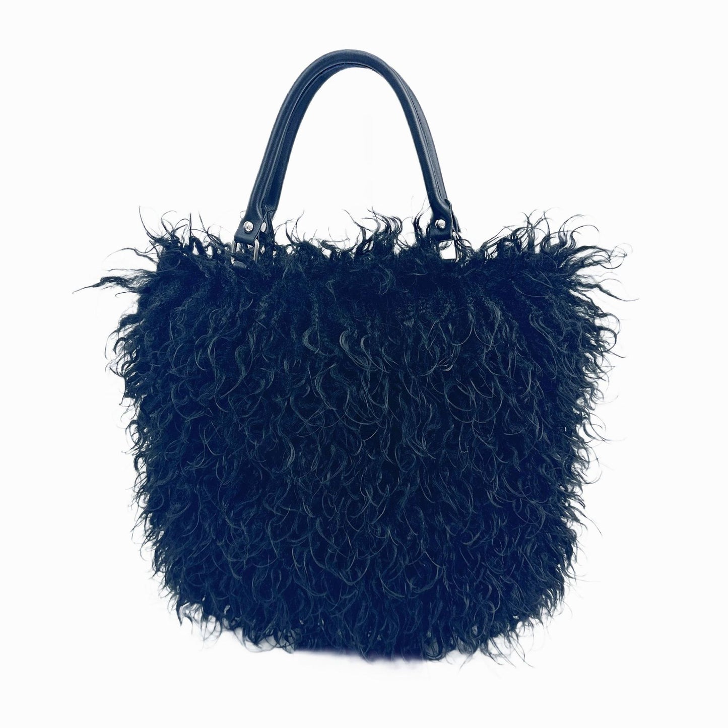 Colorful Fur Handbag