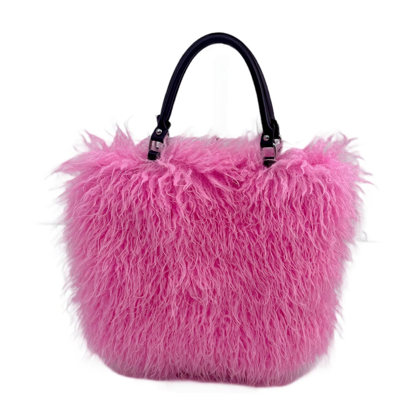 Colorful Fur Handbag