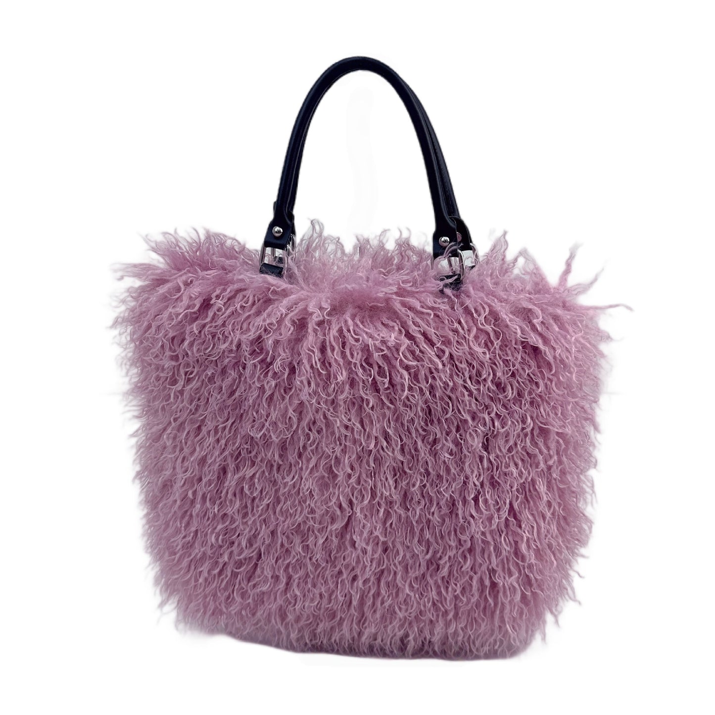 Colorful Fur Handbag