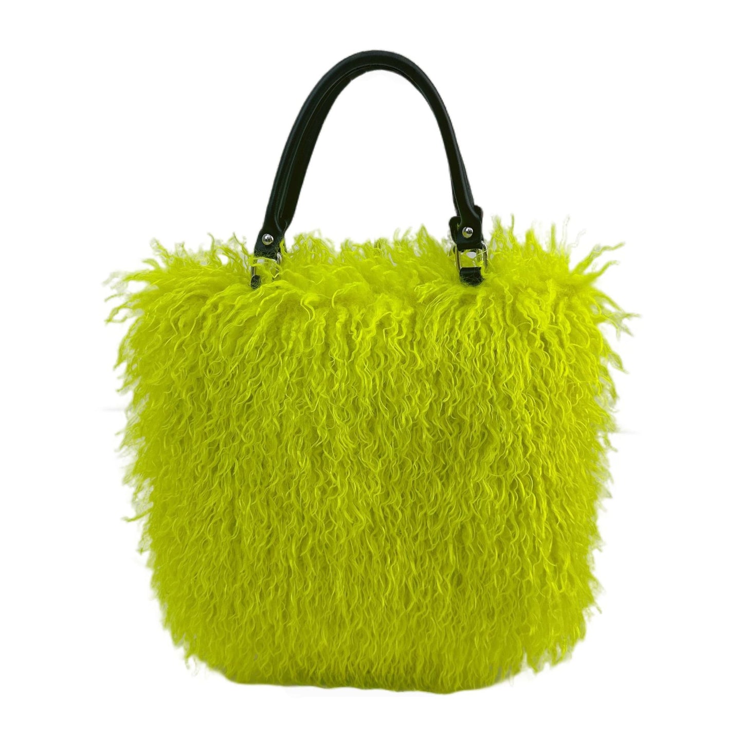Colorful Fur Handbag