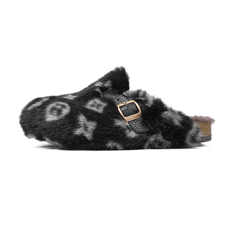 Fuzzy Birkenstock Slippers