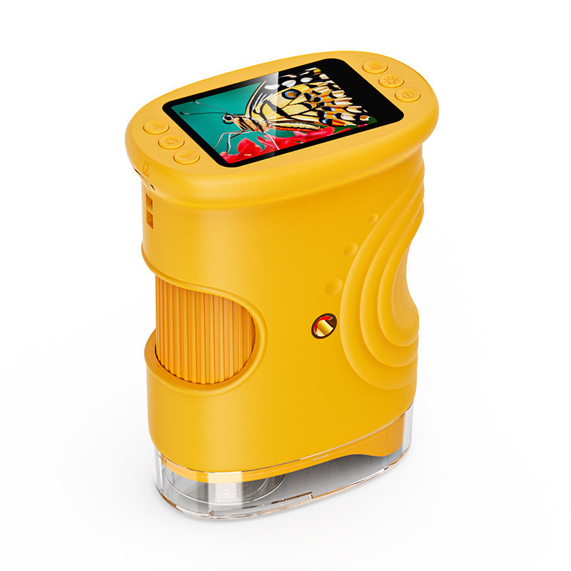1000X Handheld Digital Microscope for Kids, Pocket Microscope with 2.0" IPS Screen
