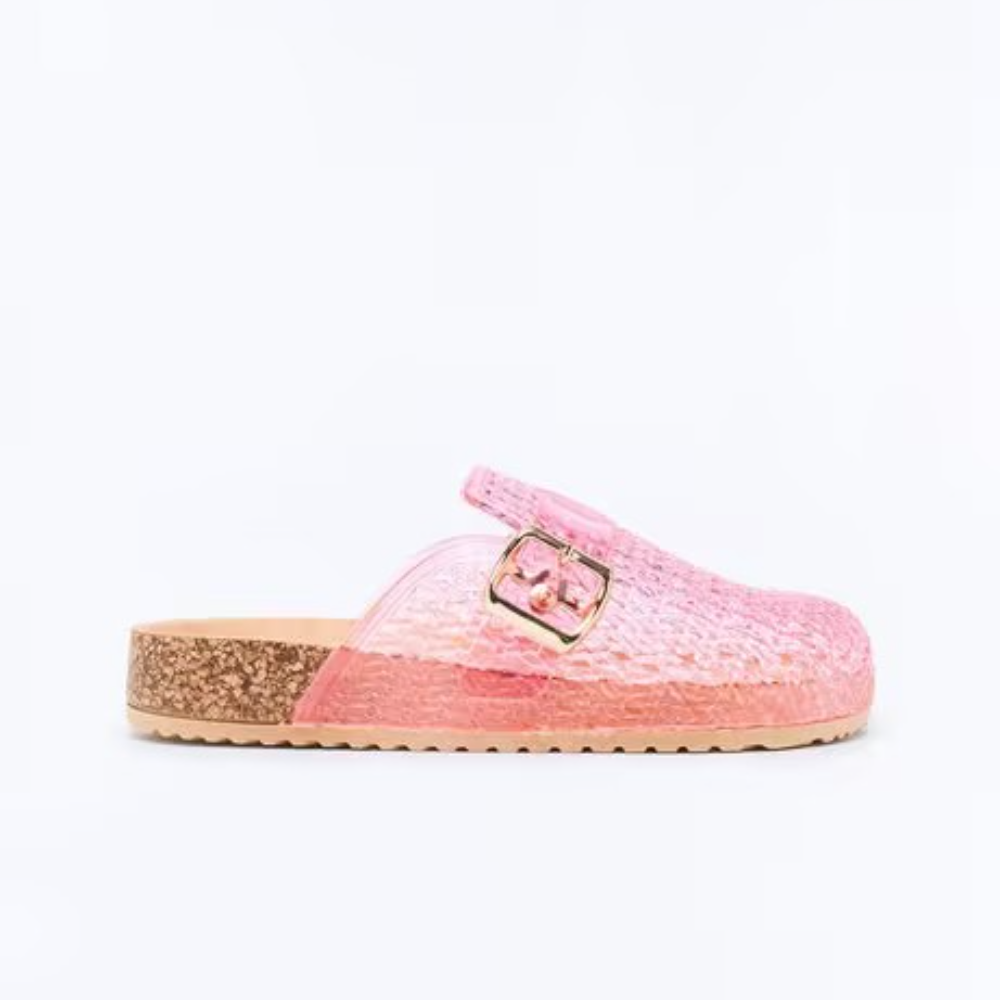 Boba Buckle Jelly Slides