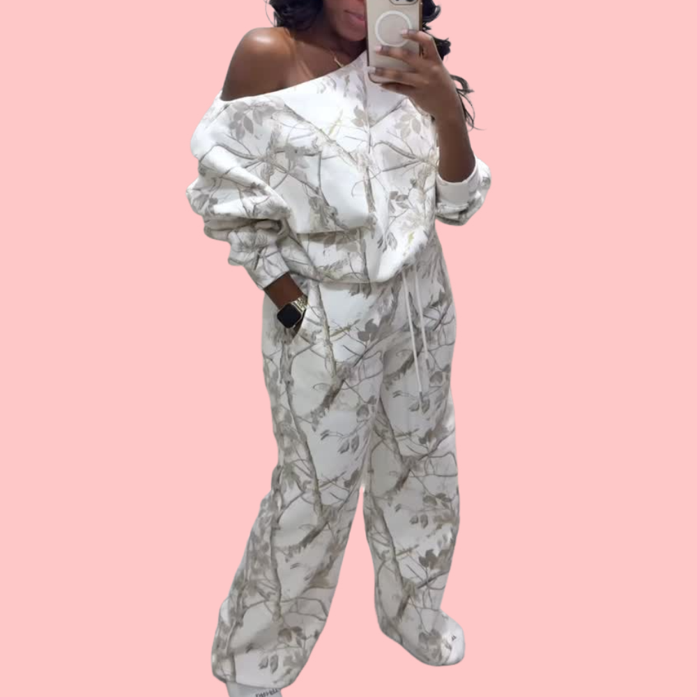Tree Branch Print Sweatsuit