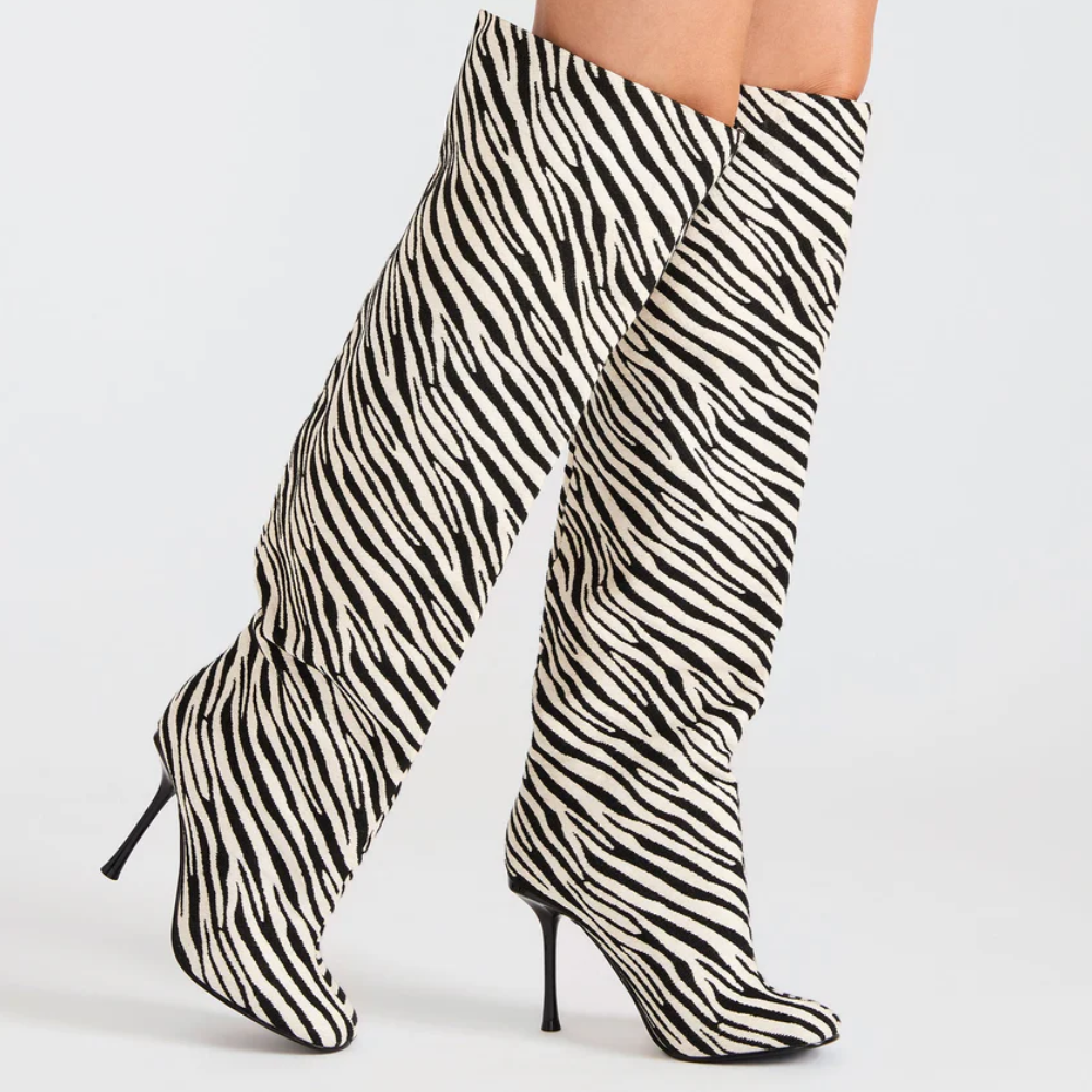 Women's Fleece-Lined High Heels