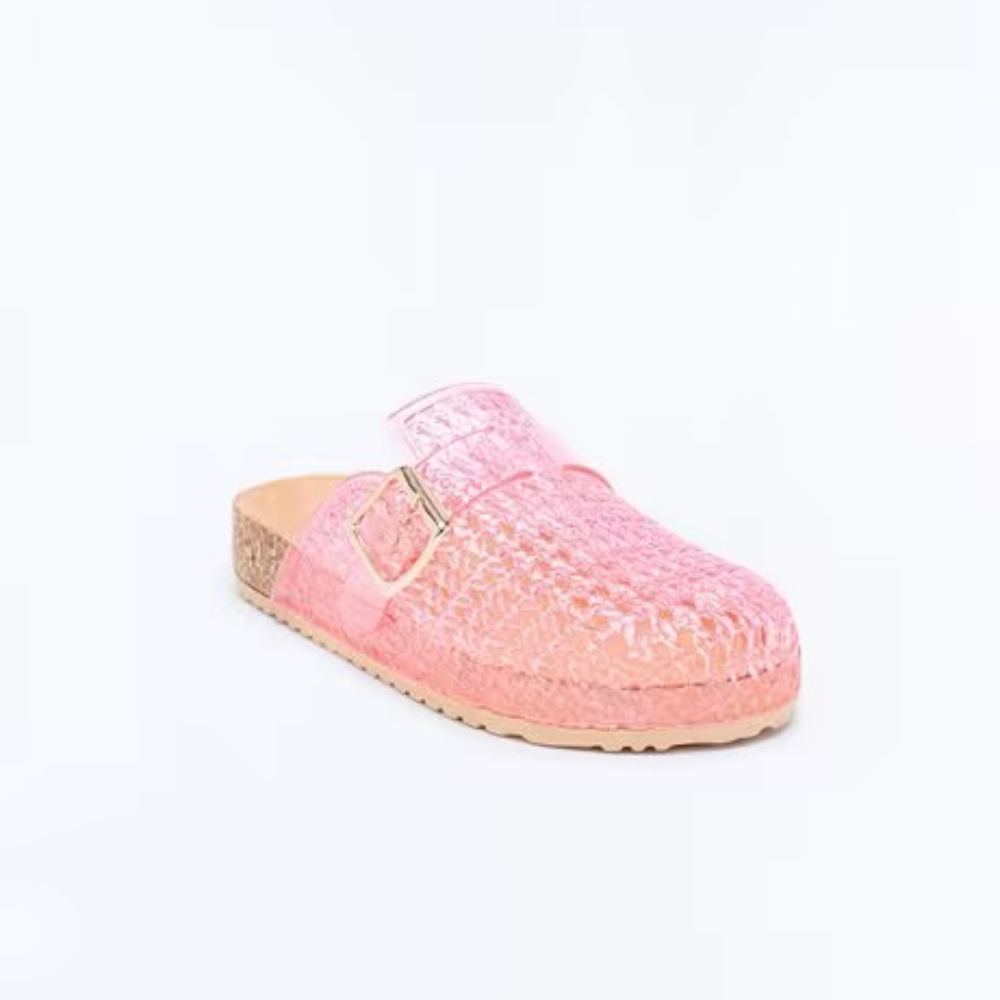 Boba Buckle Jelly Slides