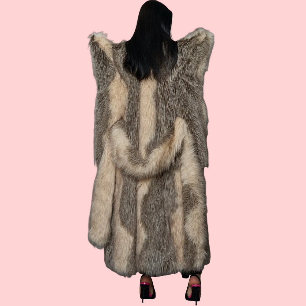 Doomsday Faux Fur Coat