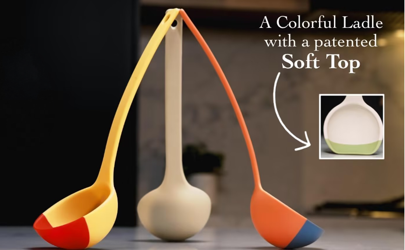 SCOUPS Spoon - The ladle with a Soft Top