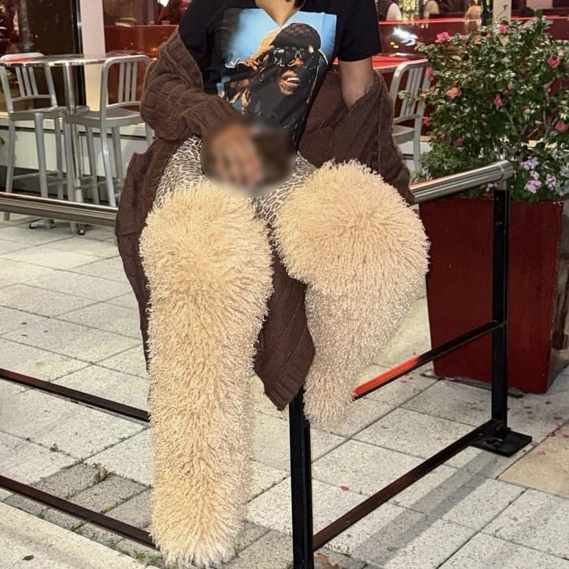 Faux Fur-Trimmed Boots