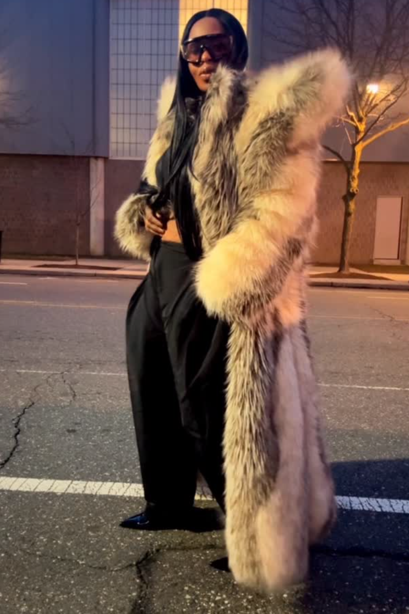 Doomsday Faux Fur Coat