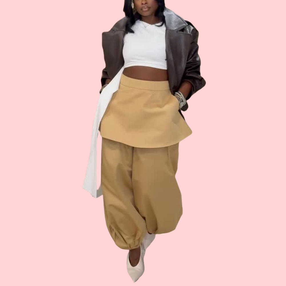 Layered Bloom Pants