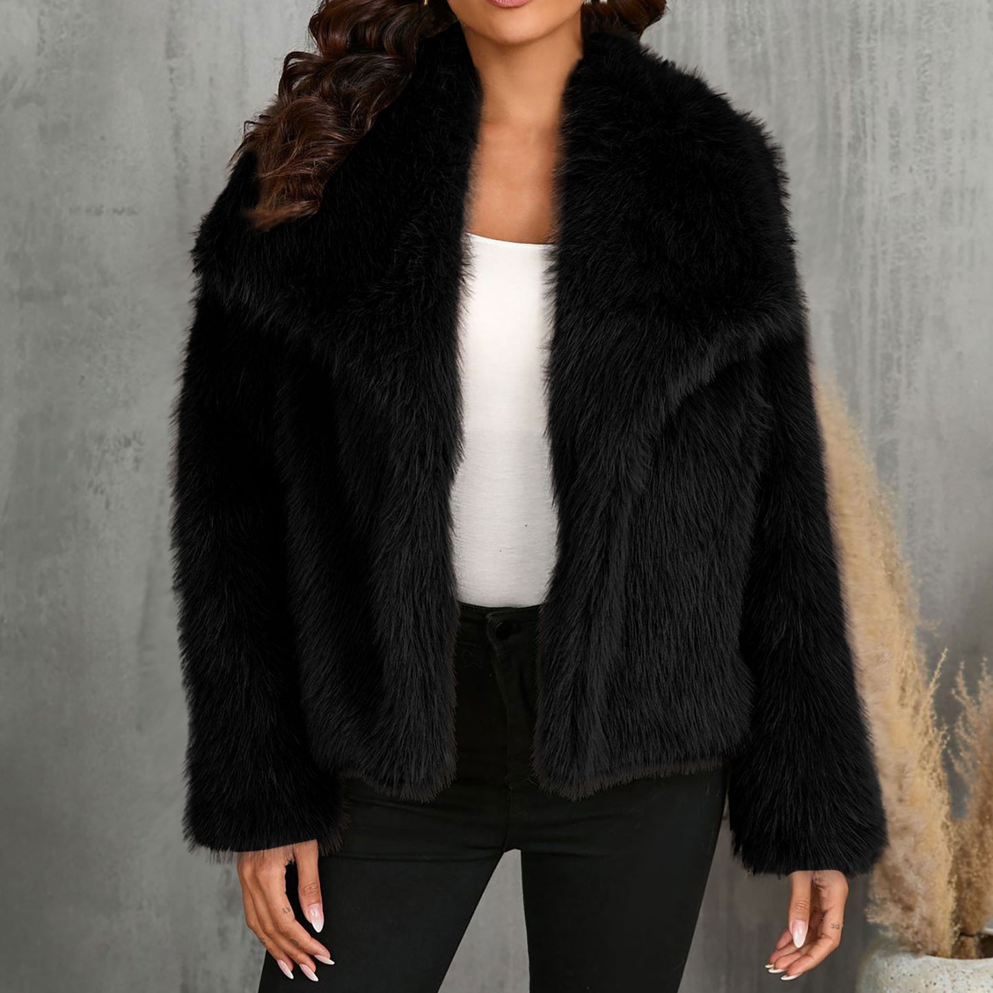 Fur Collar Puffer Coat