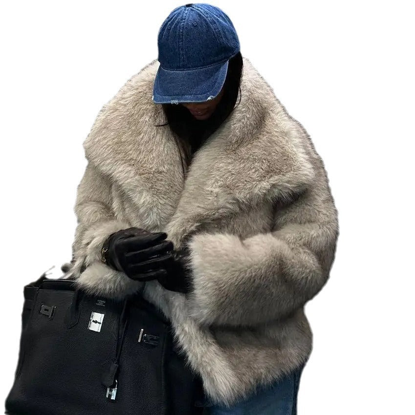 Fur Collar Puffer Coat