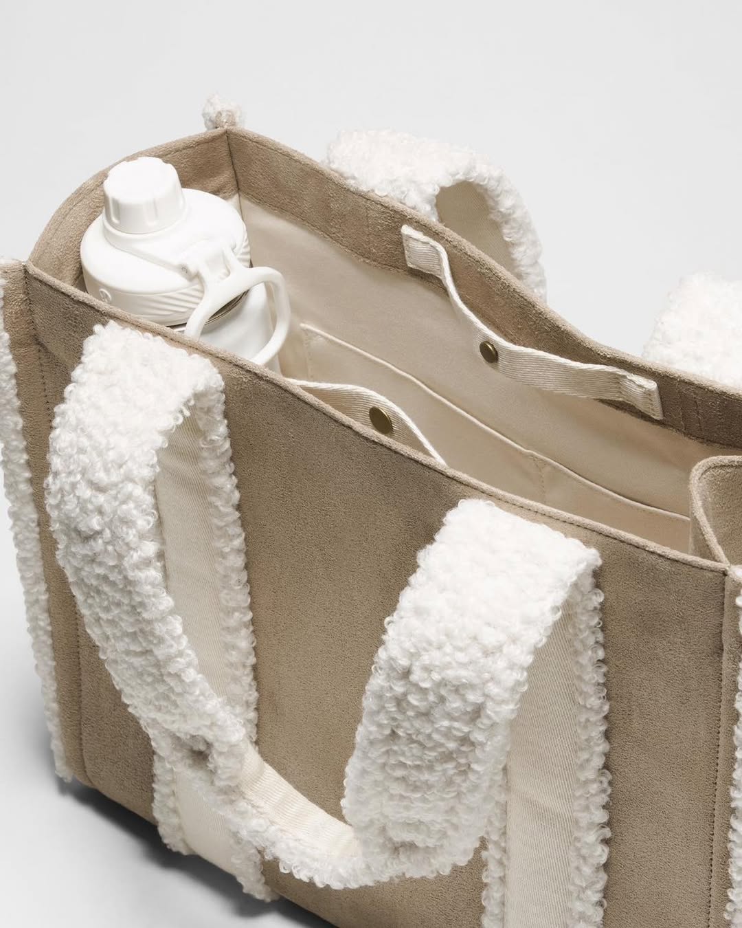 Plush Large Capacity Tote Bag