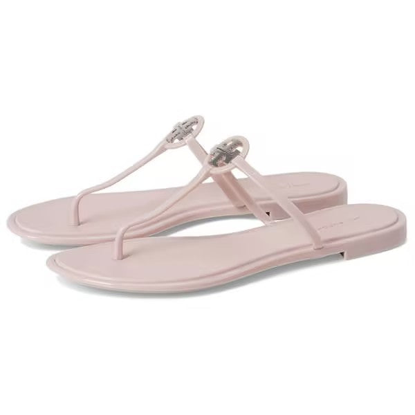 Pink Jelly Flip-Flops
