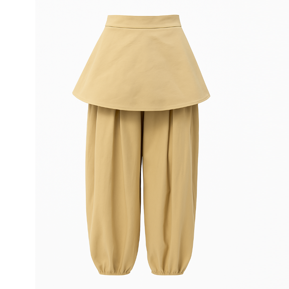 Layered Bloom Pants
