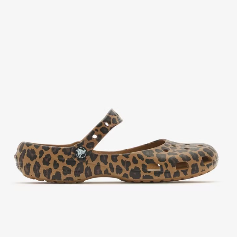 Leopard-print Ballet Flats