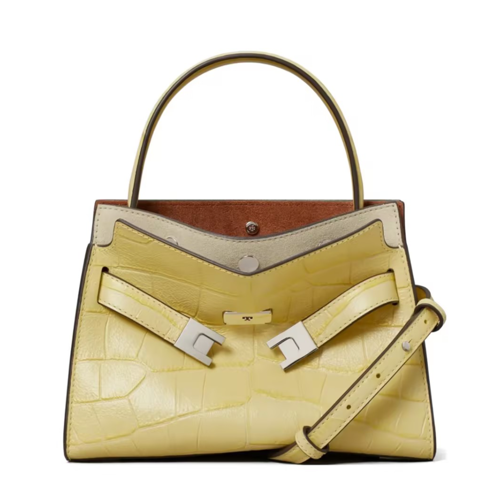 Faux Crocodile Leather Handbag