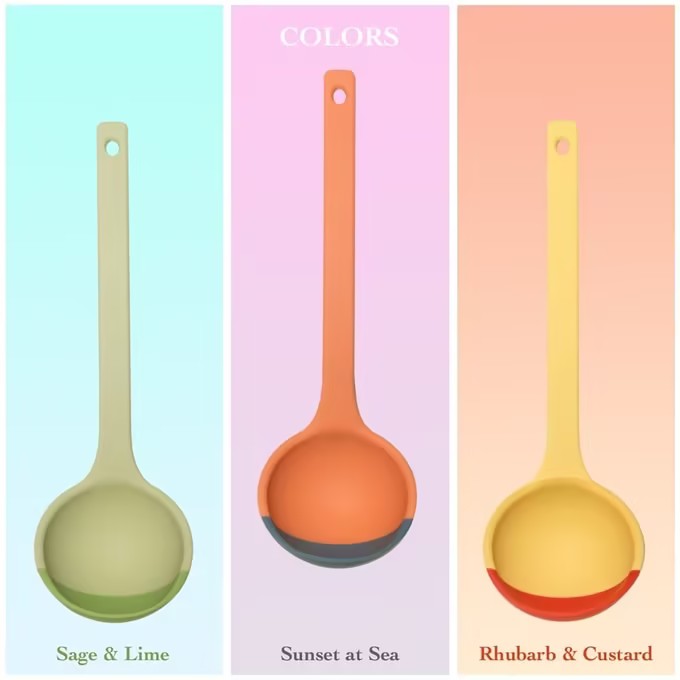 SCOUPS Spoon - The ladle with a Soft Top